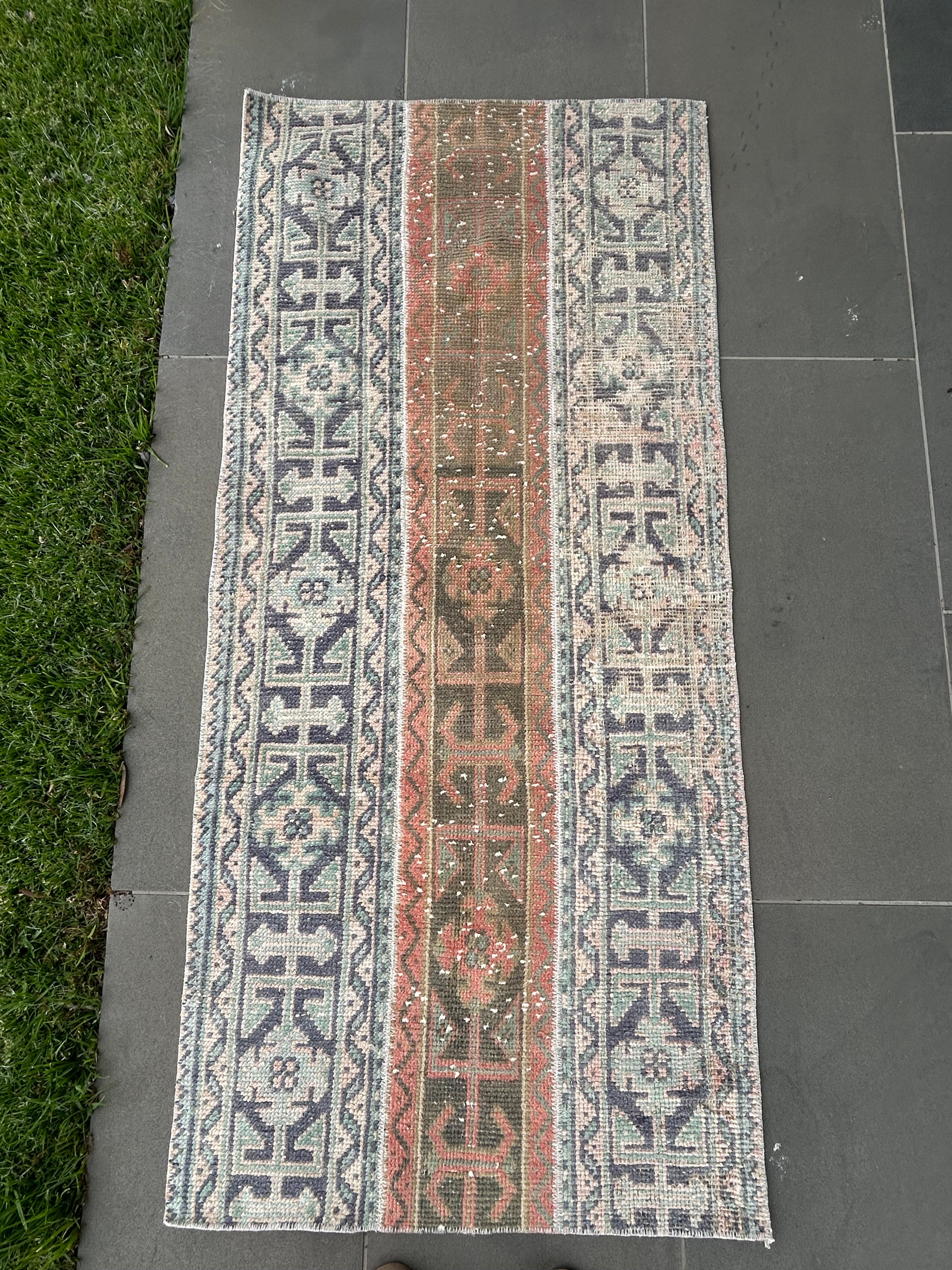 Patchwork scatter rug 1 - 77 x 169cm