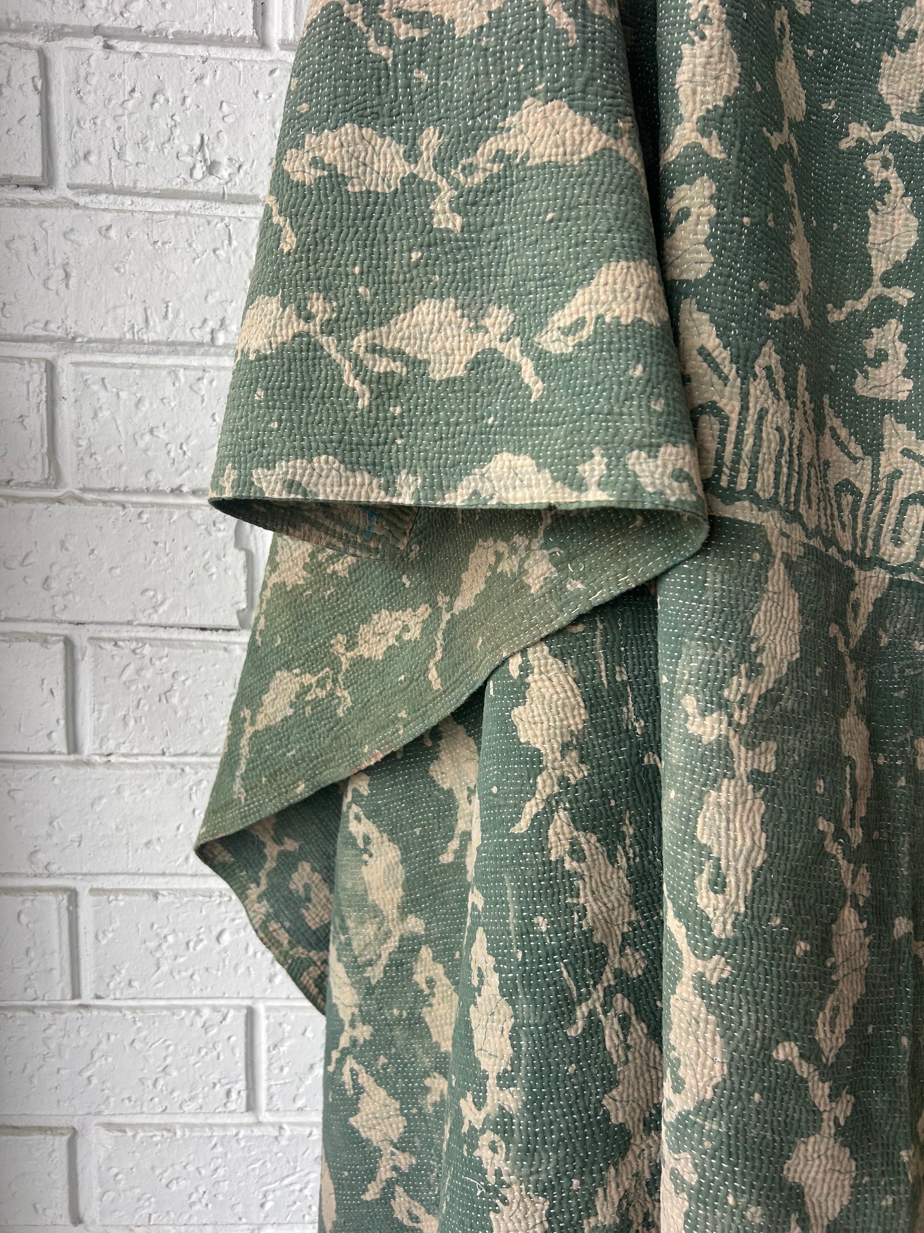 Vintage Kantha Quilt 5 - 136 x 203cm