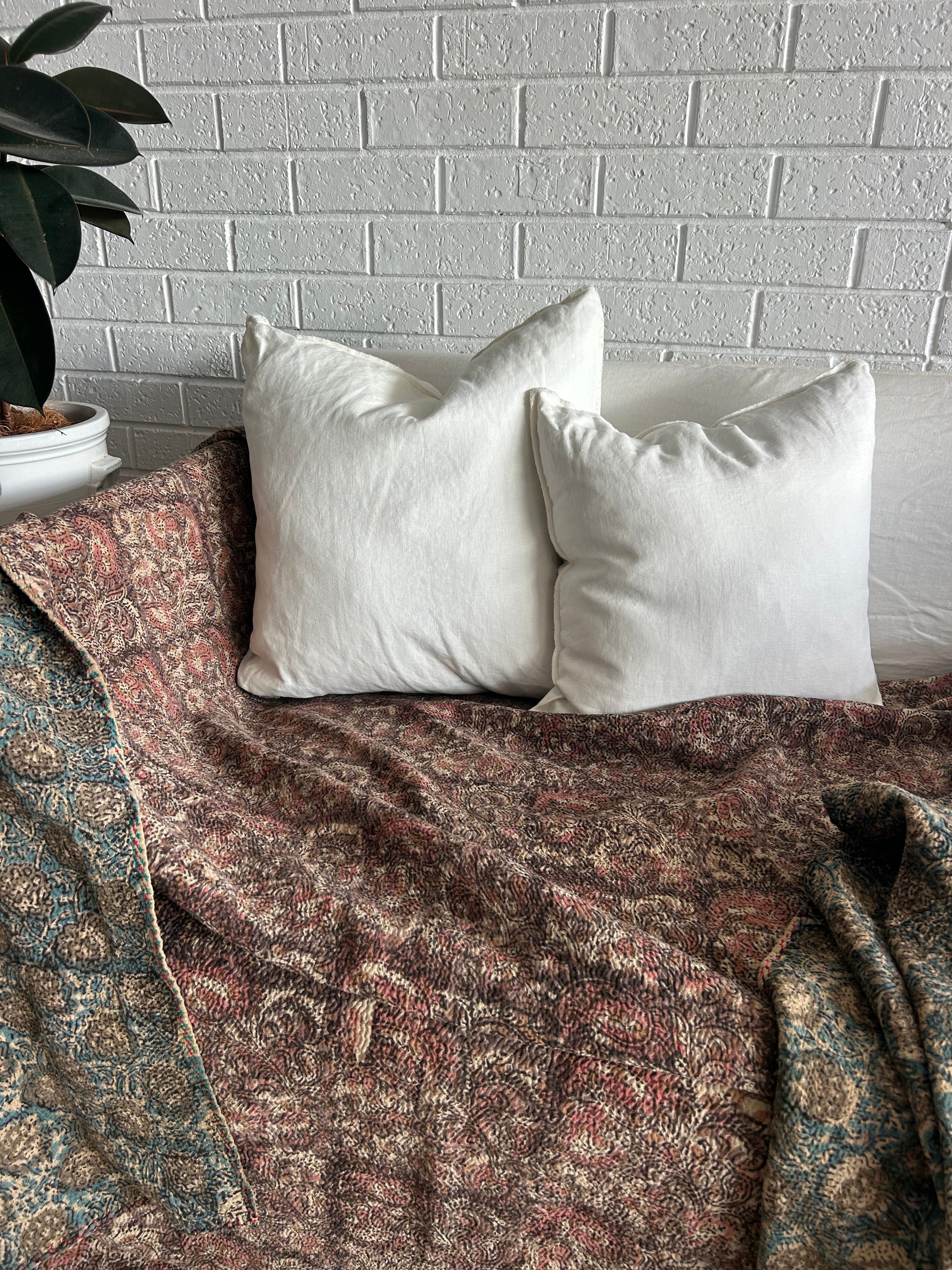 Vintage Kantha Quilt 3 - 160 x 210cm
