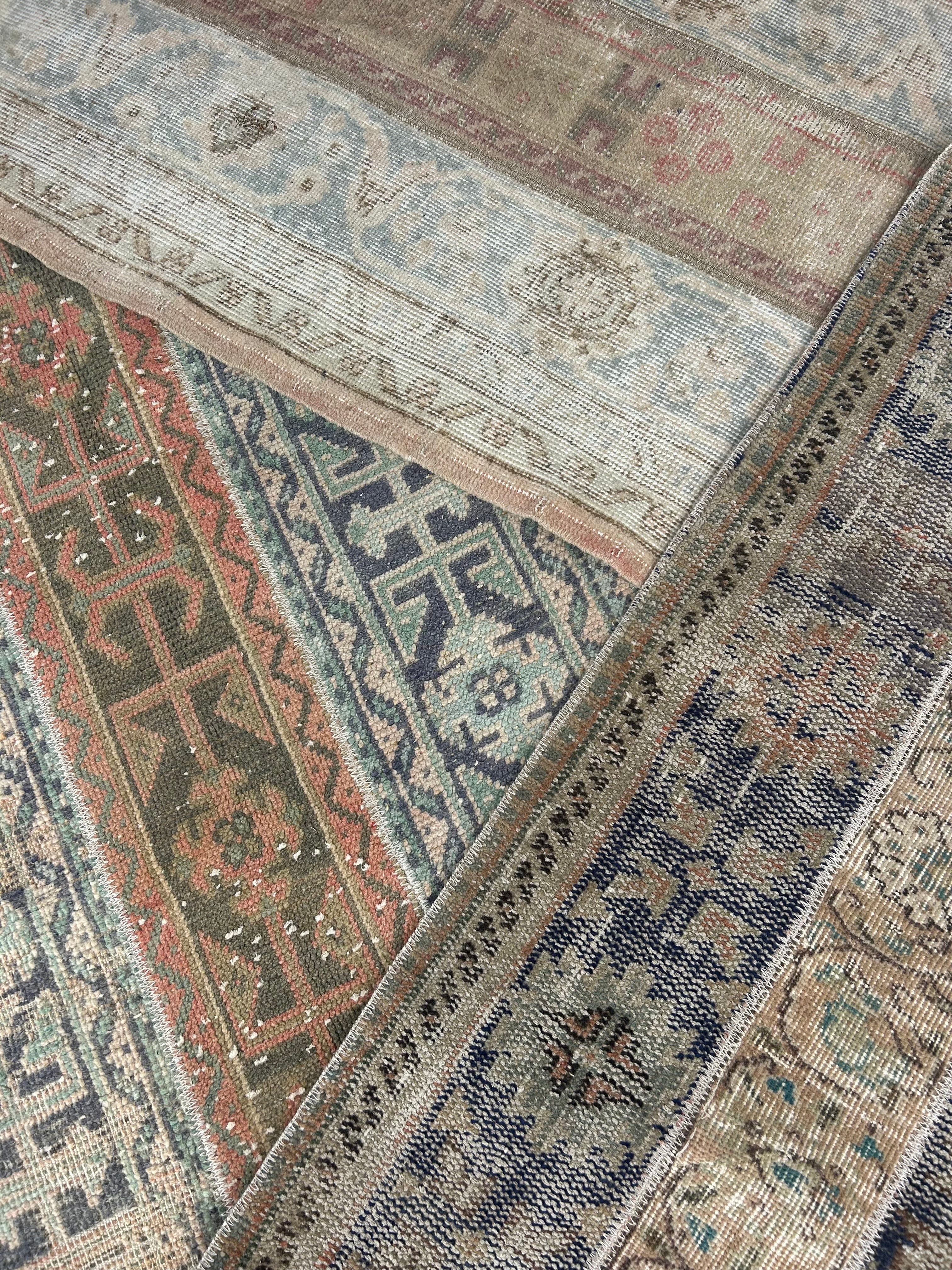 Patchwork scatter rug 1 - 77 x 169cm