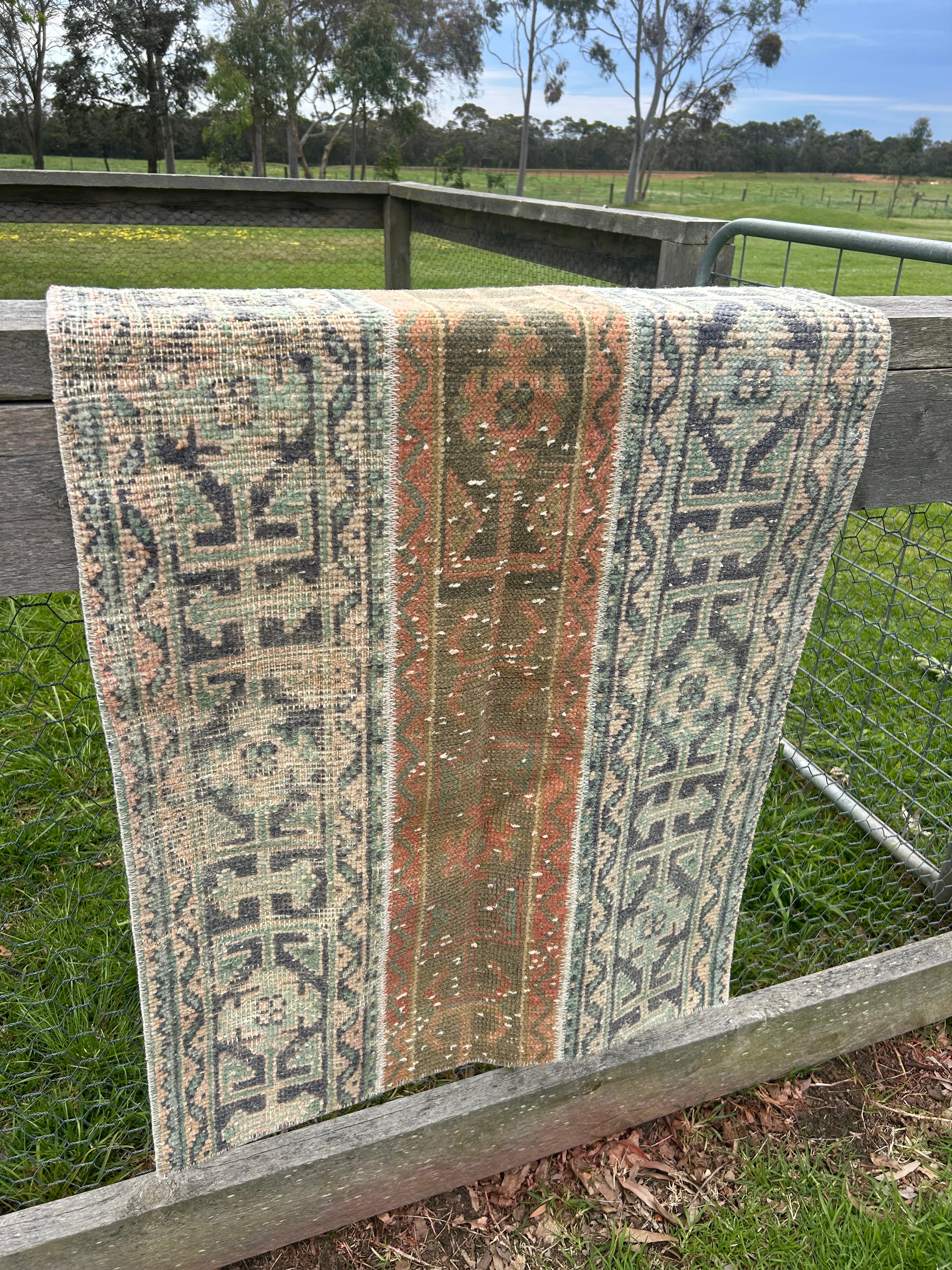 Patchwork scatter rug 1 - 77 x 169cm