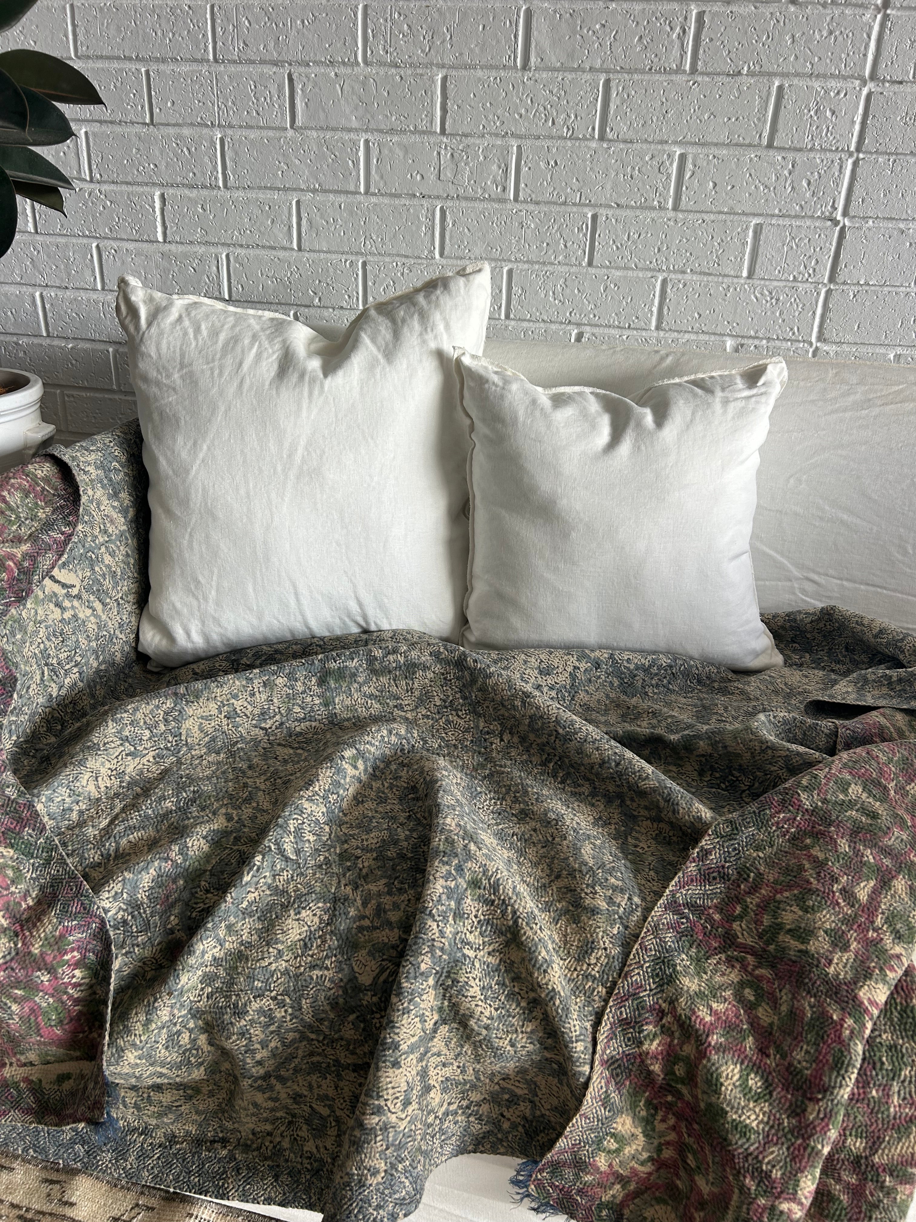 Vintage Kantha Quilt 1 - 123 x 184cm