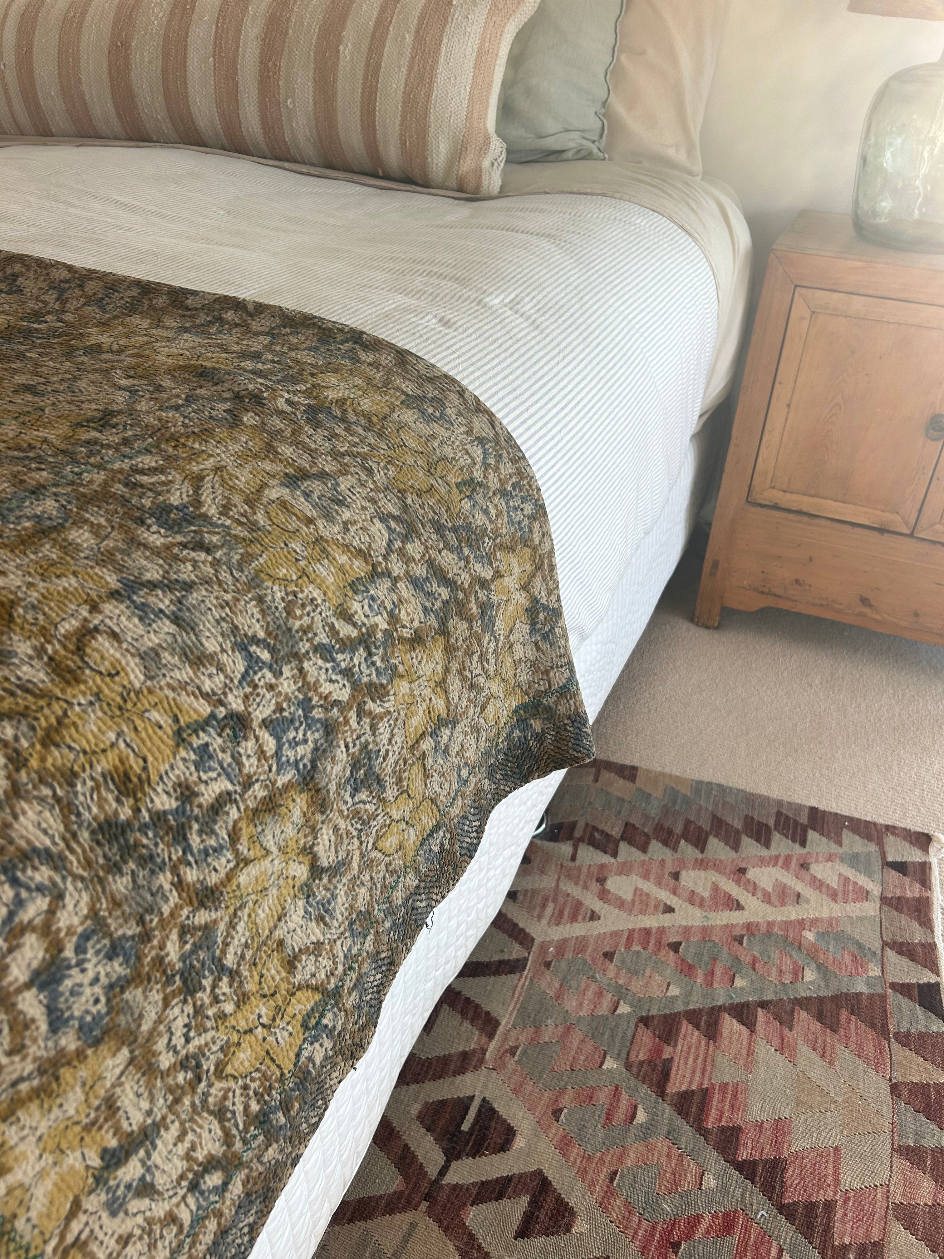 Vintage Kantha Quilt 2 - 130 x 196cm