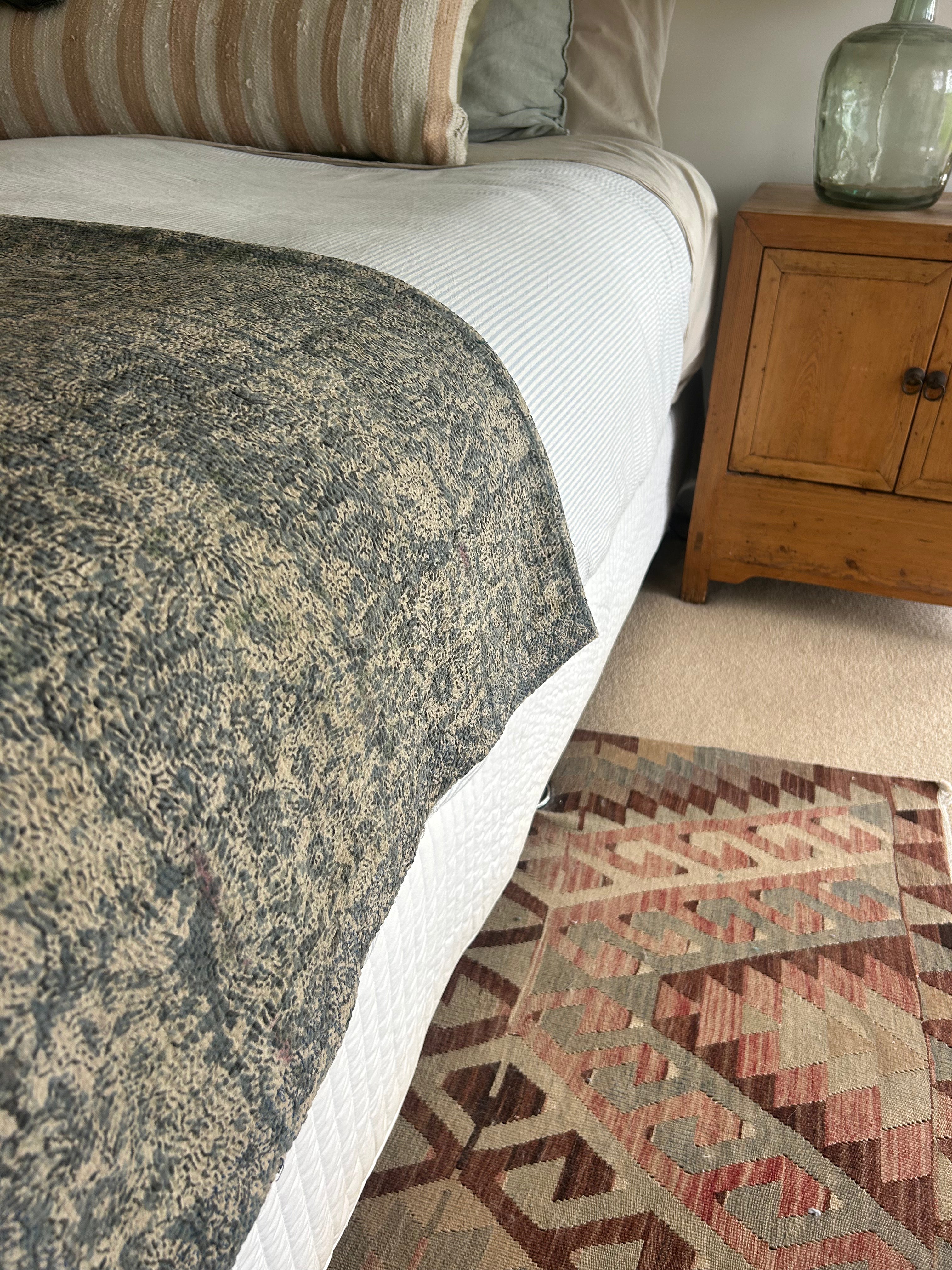 Vintage Kantha Quilt 1 - 123 x 184cm